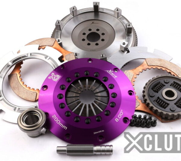 XClutch 91-98 Nissan 180SX S13 2.0L 8in Twin Sprung Ceramic Clutch Kit