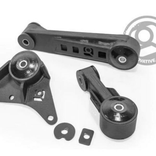 Innovative 03-05 Dodge Neon A853 Black Steel Mounts 95A Bushings