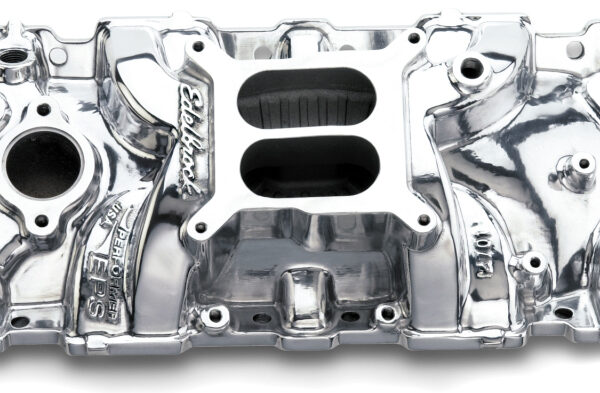 Edelbrock SBC Performer Eps Polished Manifold
