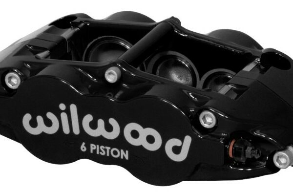 Wilwood Caliper-Narrow Superlite 6R-LH - Black 1.62/1.12/1.12in Pistons 1.10in Disc