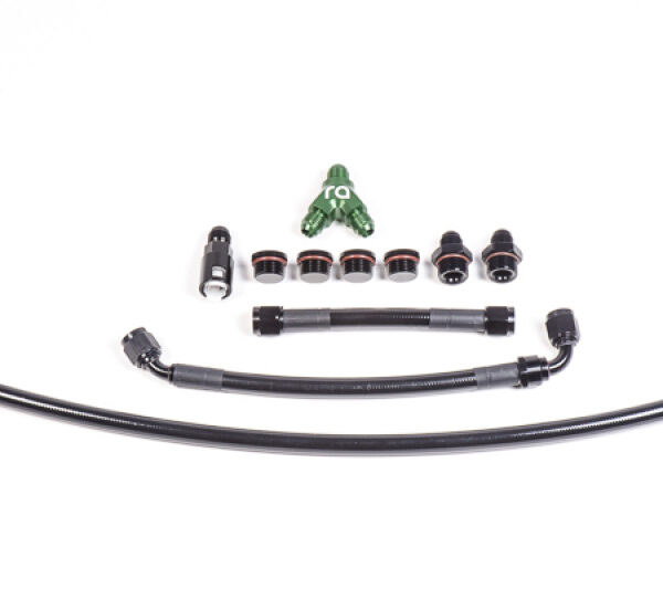 Radium Engineering 07-14 Mustang GT S197 Fuel Rail Plumbing Kit