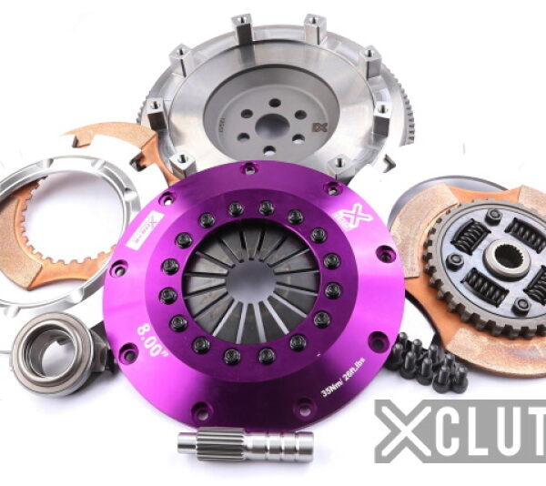 XClutch 89-94 Mazda 323 1.8L 8in Twin Sprung Ceramic Clutch Kit