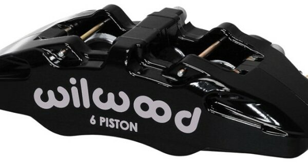 Wilwood Caliper-Forged Dynapro 6 5.25in Mount-R/H 1.62/1.38in/1.38in Pistons .38in Disc