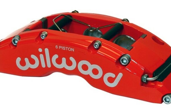 Wilwood Caliper-TC6R-Red 1.75/1.38/1.38in Pistons 1.38in Disc