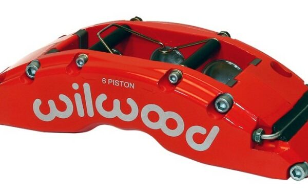 Wilwood Caliper-TC6R-Red 1.88/1.62/1.62in Pistons 1.38in Disc