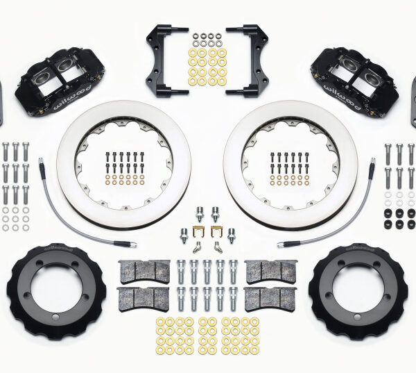Wilwood Narrow Superlite 4R Front Hat Kit 12.88in 66-75 Ford Bronco Dana 30/44 w/Lines