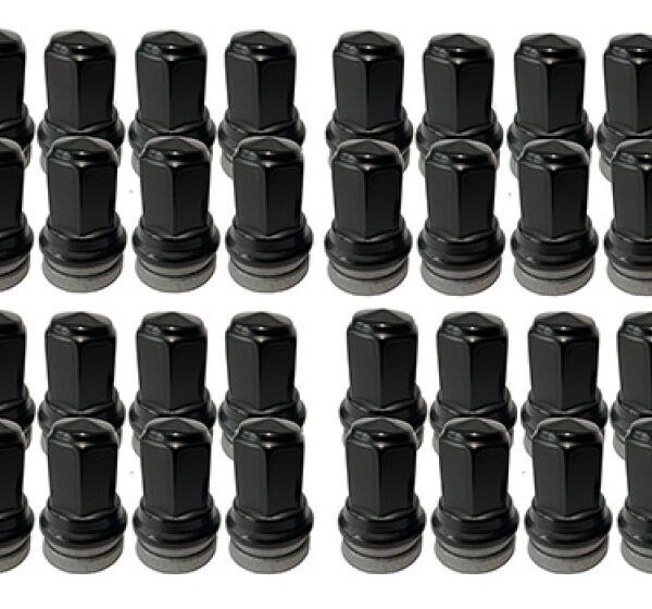 Ford Racing M14 x 1.5 Black Lug Nut - Set of 32