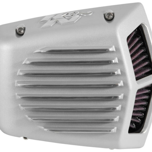 K&N Street Metal Intake System 01-16 Harley Davidson Shaker Silver H/D Softail/Dyna Fl