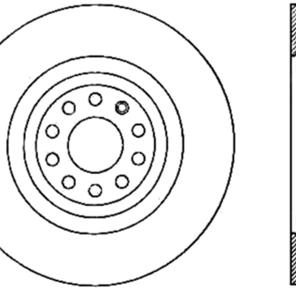 StopTech Drilled Sport Brake Rotor