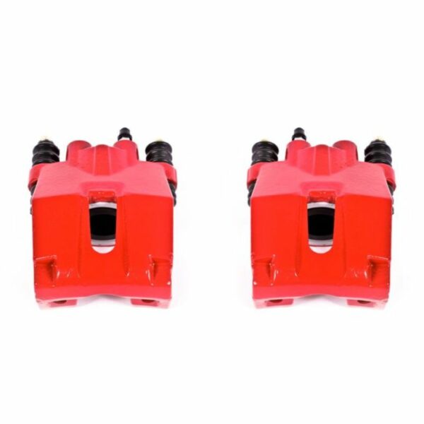 Power Stop 04-11 Ford F-150 Rear Red Calipers w/o Brackets - Pair