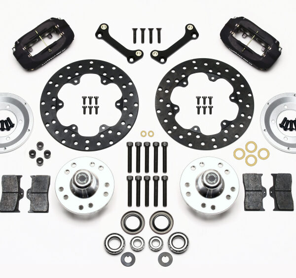 Wilwood Forged Dynalite Front Drag Kit Drilled Rotor 82-92 Camaro/Firebird