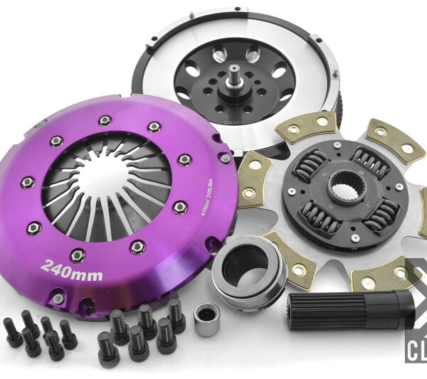XClutch 11-13 BMW 335is Base 3.0L Stage 2R Extra HD Sprung Ceramic Clutch (6 Bolt/PB in Input Shaft)
