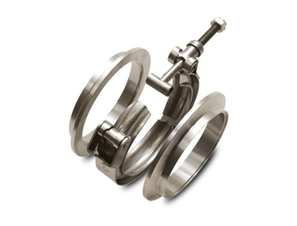 Vibrant Titanium V-Band Flange Assembly for 3.5in OD Tubing