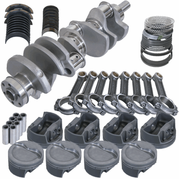 Eagle Ford 351W Block Pro Street Rotating Assembly - 6.25in I-Beam +.030in Bore (Unbalanced)