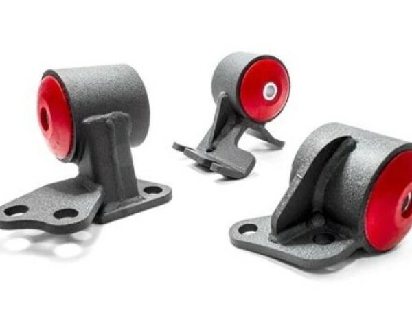 Innovative 88-91 Civic B-Series Black Steel Mounts 95A Bushings (RHD Only Hydro)
