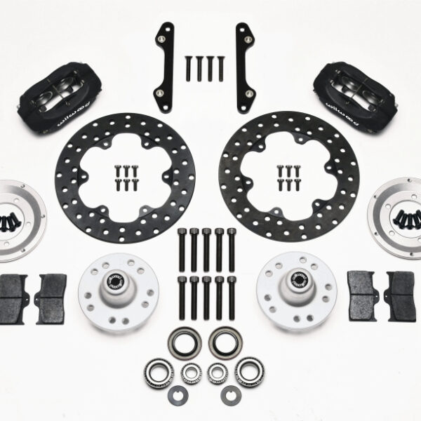 Wilwood Forged Dynalite Front Drag Kit Drilled Rotor 70-78 Camaro