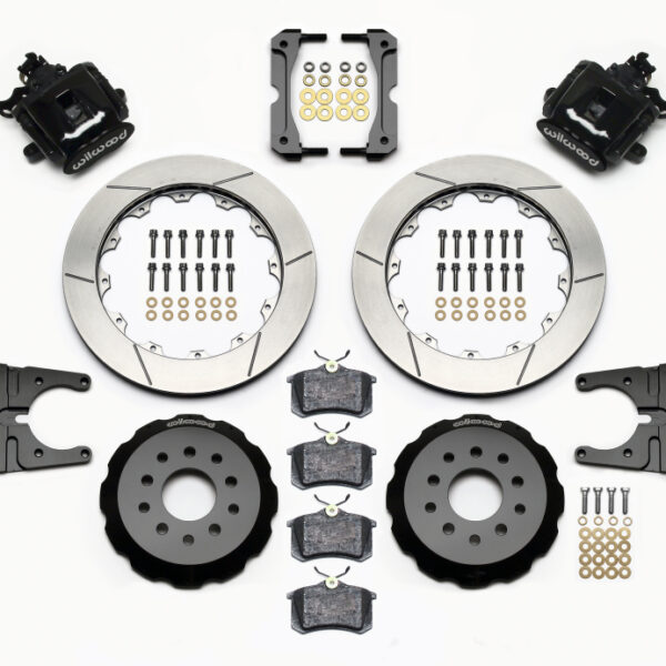 Wilwood Combination Parking Brake Rear Kit 12.88in 2005-2014 Mustang