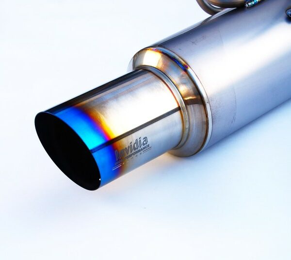 Invidia 08-14 WRX/STi 4 Door 80mm Single Outlet Full Titanium Cat-Back Exhaust