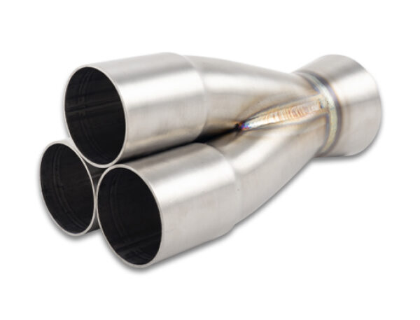 Vibrant 1.75in Inlet I.D 2.00in Merge O.D. 2.50in Outlet O.D. 3-1 Merge Collector