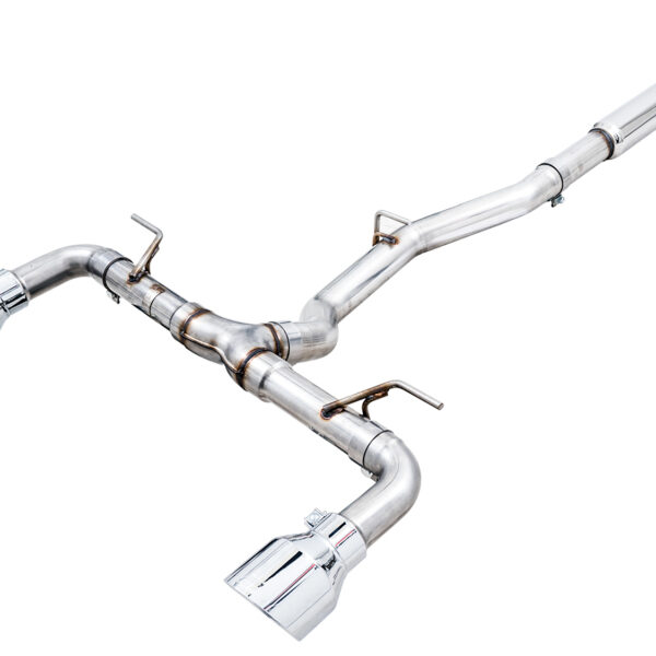 AWE Subaru BRZ/ Toyota GR86/ Toyota 86 Track Edition Cat-Back Exhaust- Chrome Silver Tips