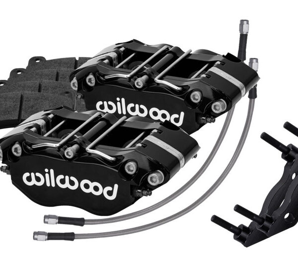 Wilwood 84-89 Porsche 911 Rear Dynapro Caliper Kit 3in MT - Black