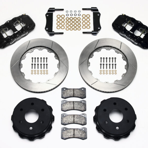 Wilwood AERO4 RearTruck Kit 14.25in 1999-2010 GM 1500-SUV 2 Piston OE Caliper