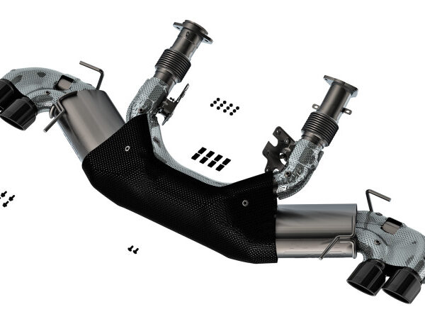 Borla 20-23 Chevy Corvette 6.2L V8 AT w/o NPP 3in ATAK Catback Exhaust - Black Chrome Tips