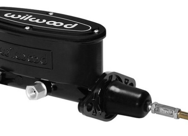 Wilwood High Volume Tandem M/C - 15/16in Bore Black-W/Pushrod - Early Mustang