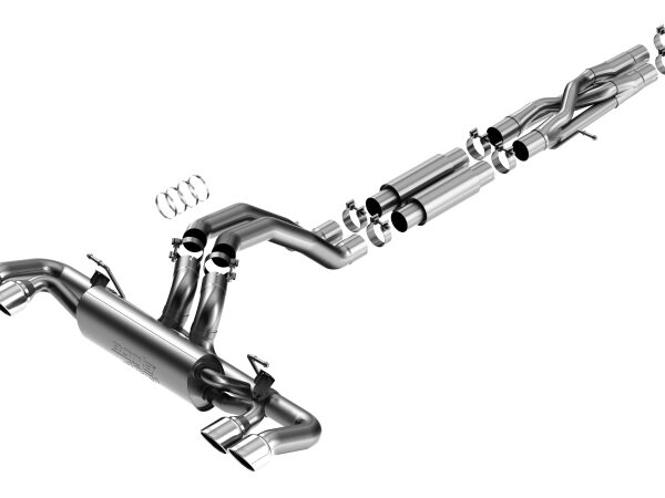 Borla 21-22 Jeep Wrangler Rubicon 392 6.4L V8 AT 4WD 4DR ATAK Cat-Back Exhaust (Stainless)