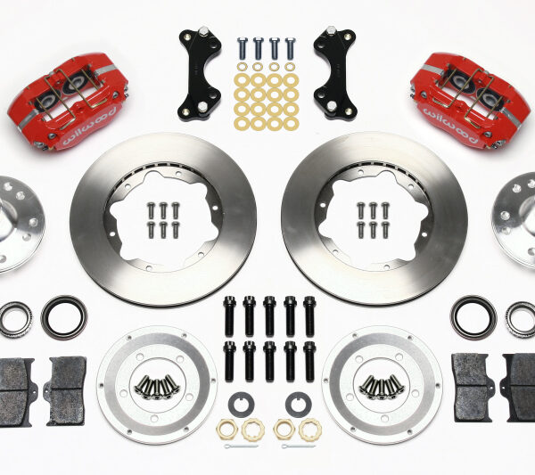 Wilwood Dynapro Dust-Boot Front Kit 11.00in Red WWE ProSpindle