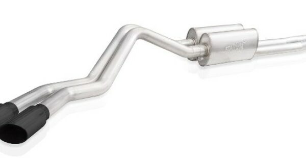 Stainless Works 2020-21 Silverado HD 6.6L Legend Catback Black Tips
