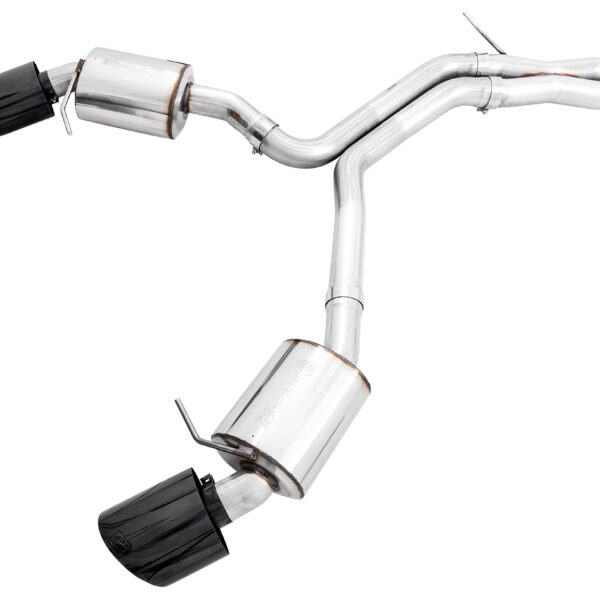 AWE Tuning Audi B9 RS 5 Sportback Touring Edition Exhaust-Resonated- Diamond Black RS Style Tips