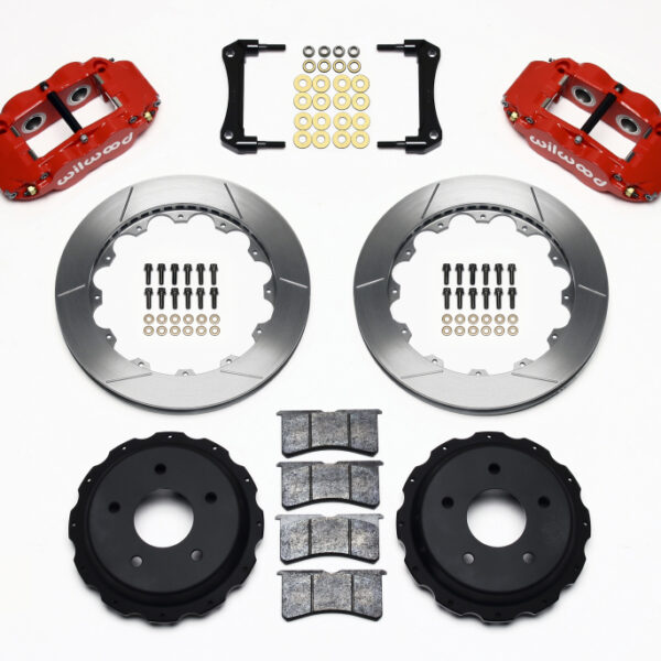 Wilwood Narrow Superlite 4R Rear Kit 12.88in Red 98-02 Camaro/Firebird