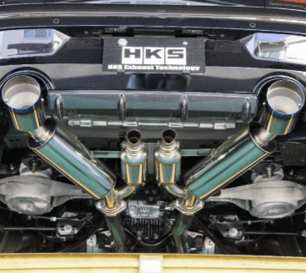 HKS FULL DUAL MUFFLER RZ34 VR30DDTT