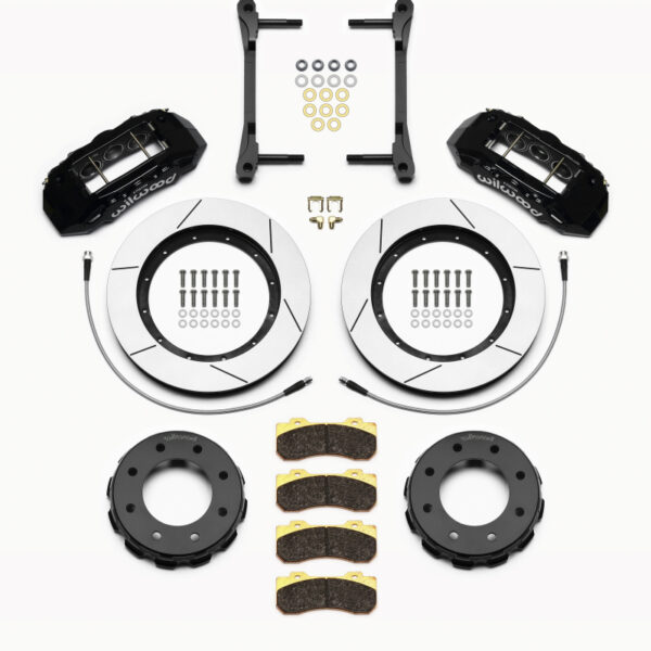 Wilwood TX6R Front Kit 15.00in Black 2011-2015 GM Truck/SUV 2500