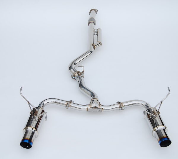 Invidia 2022+ Subaru WRX N1 Twin Outlet Single Layer Tip Cat-Back Exhaust