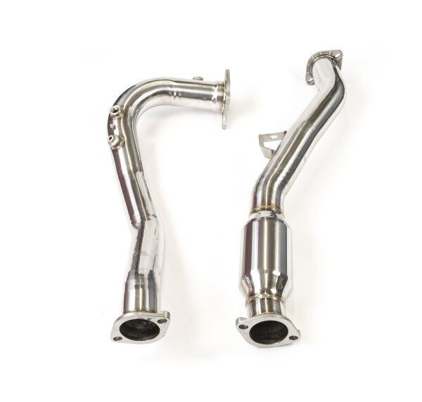 Invidia 15-21 Subaru WRX w/ Manual Transmission J-Pipe With Bottom High Flow Cat Down Pipe
