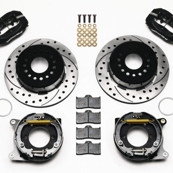 Wilwood Forged Dynalite P/S Park Brake Kit Drilled 2005-2014 Mustang