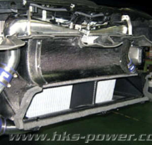 HKS 09 Nissan GTR R35 2 Core FMIC includes Carbon Air Duct and Full Piping Kits