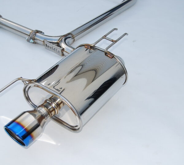 Invidia 04-08 Acura TSX Q300 Rolled Titanium Tip Cat-Back Exhaust