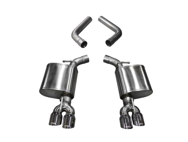 Corsa 15-23 Dodge Challenger 6.4L/17-19 Challenger 5.7 Polished Sport Axle-Back Exhaust w/3.5in Tips