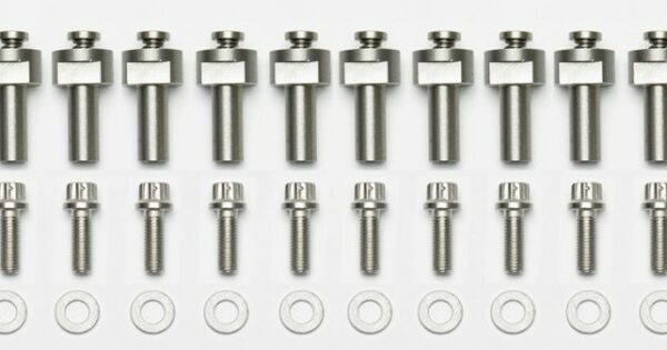 Wilwood Rotor Bolt Kit - Dynamic C/SiC Rotr with Bobbins - 12 Pack