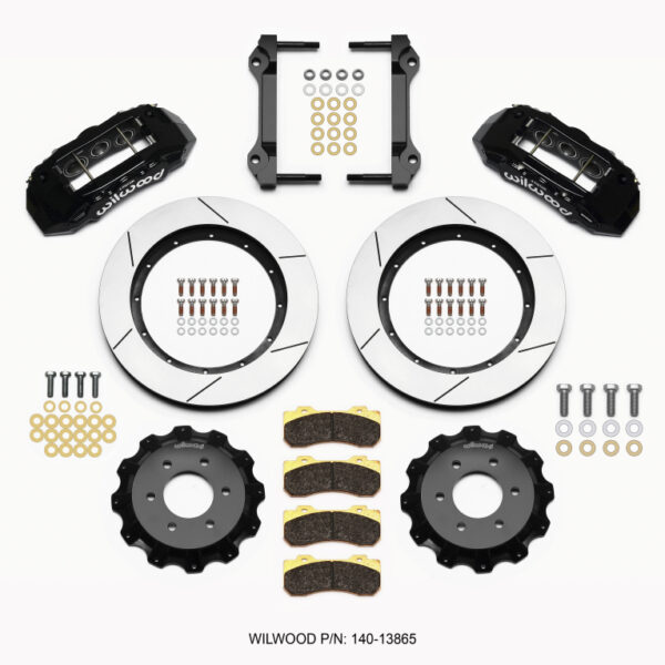 Wilwood TX6R Front Kit 15.50in Black 2010-Up Ford F150 (6 lug)