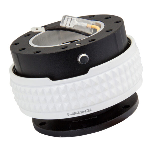 NRG Quick Release Kit - Pyramid Edition - Black Body / Glow In The Dark Pyramid Ring