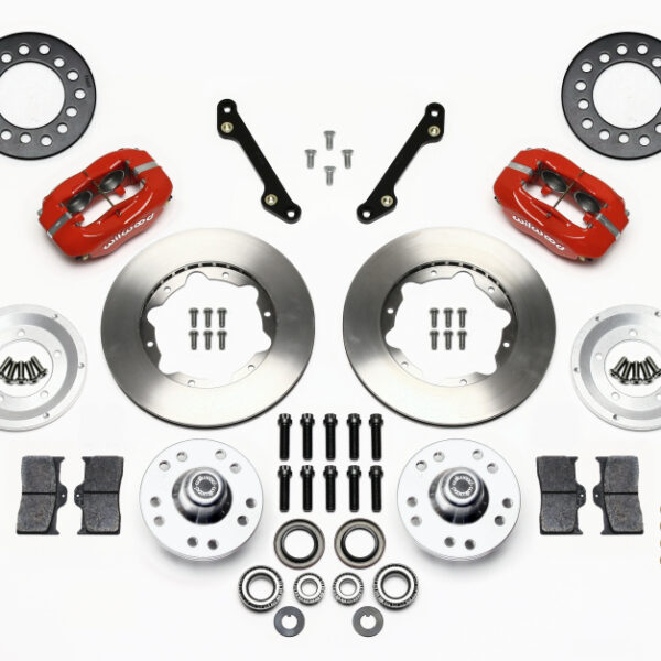 Wilwood Forged Dynalite Front Kit 11.00in Red 70-78 Camaro