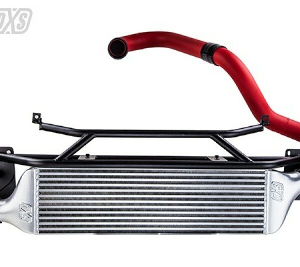 Turbo XS FMIC for 15-16 Subaru WRX - Wrinkle Red Pipes
