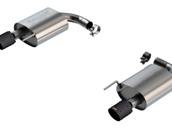 Borla 2024-2025 Ford Mustang Eco Boost 2.3L S-Type Axle Back Exhaust w/ Carbon Fiber Tips