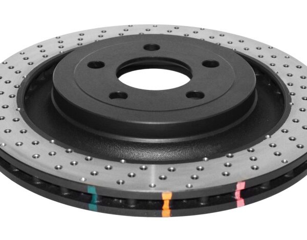 DBA 15-20 Ford Mustang GT (w/Performance Package) Rear 4000 Series Drilled Rotor