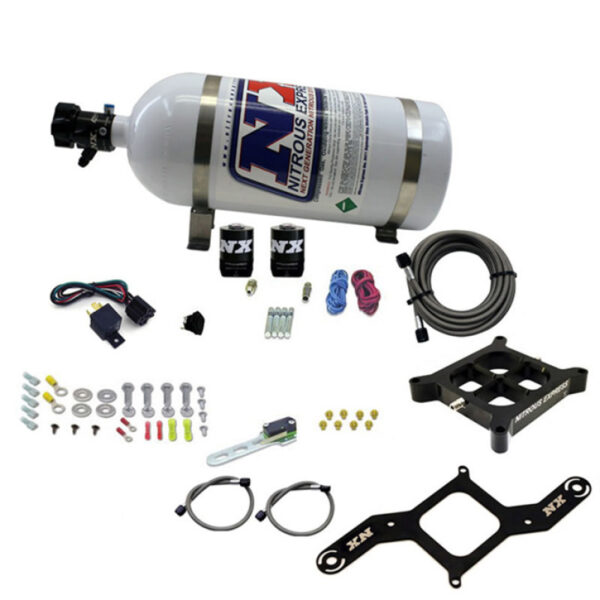 Nitrous Express 4500 Covert Crossbar Plate System Pro Power 100-500HP (10lb Bottle)