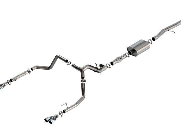 Borla 2024 Chevy Silverado 1500 6.2L V8 ATAK Catback Exhaust w/ Simulator - Chrome